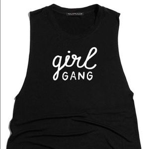 Girl gang tank